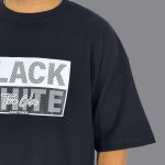 تی شرت مردانه مدل black &white - Image 4