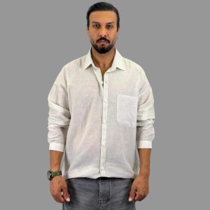 پیراهن آستین بلند مردانه