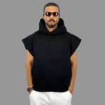 وست ساده مردانه مشکی