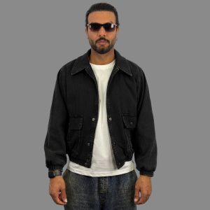 کاپشن کبریتی مردانه مشکی