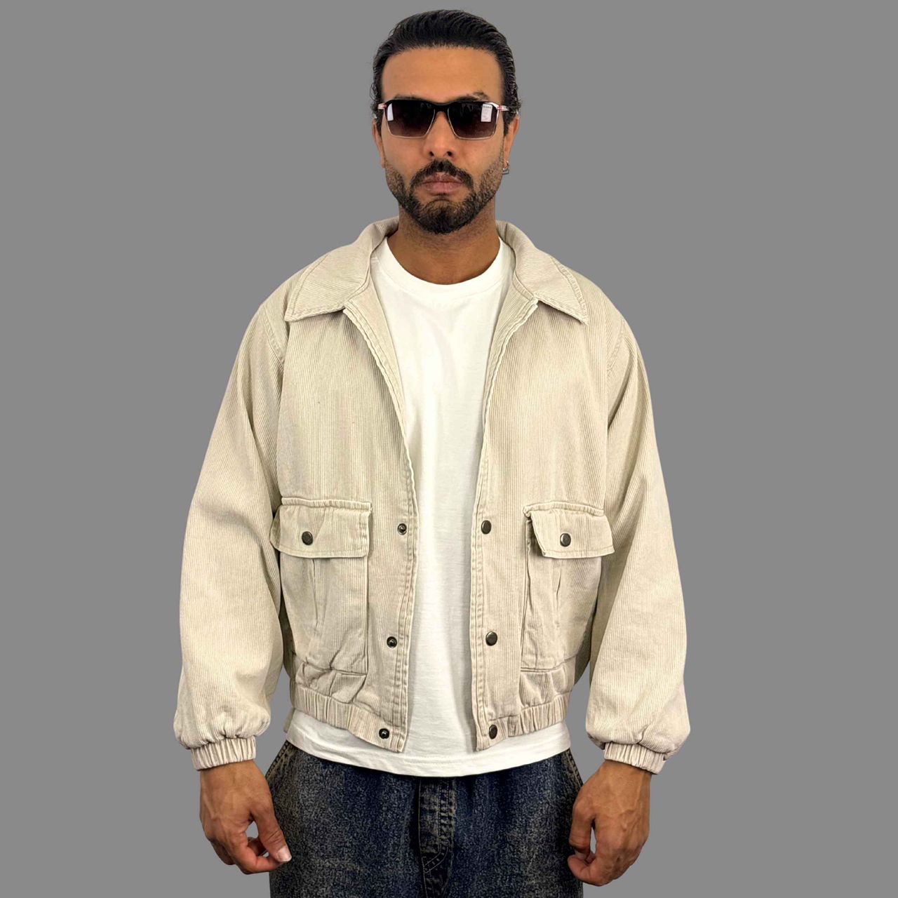 کاپشن کبریتی مردانه مدل باکسی - Image 10