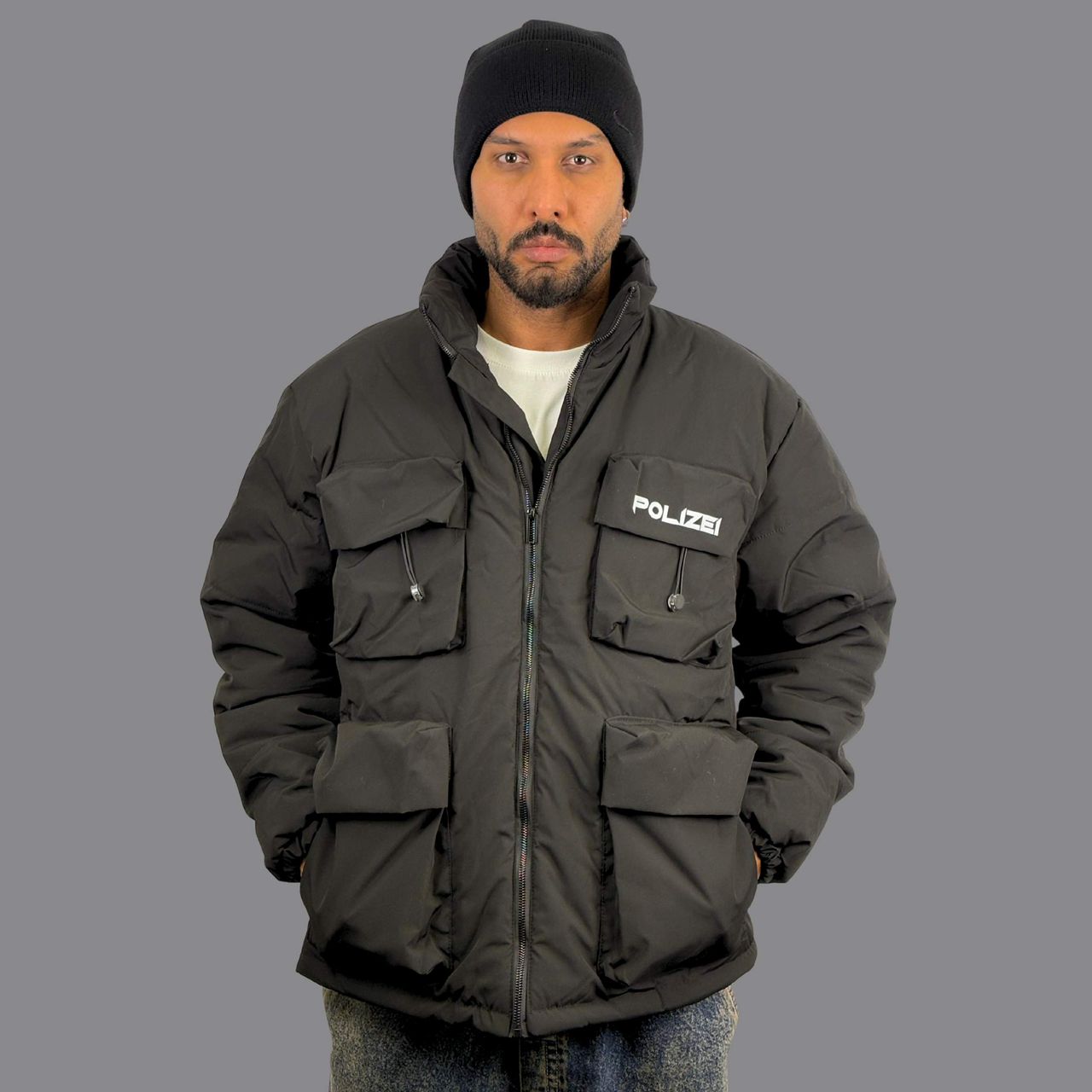 کاپشن مردانه مشکی