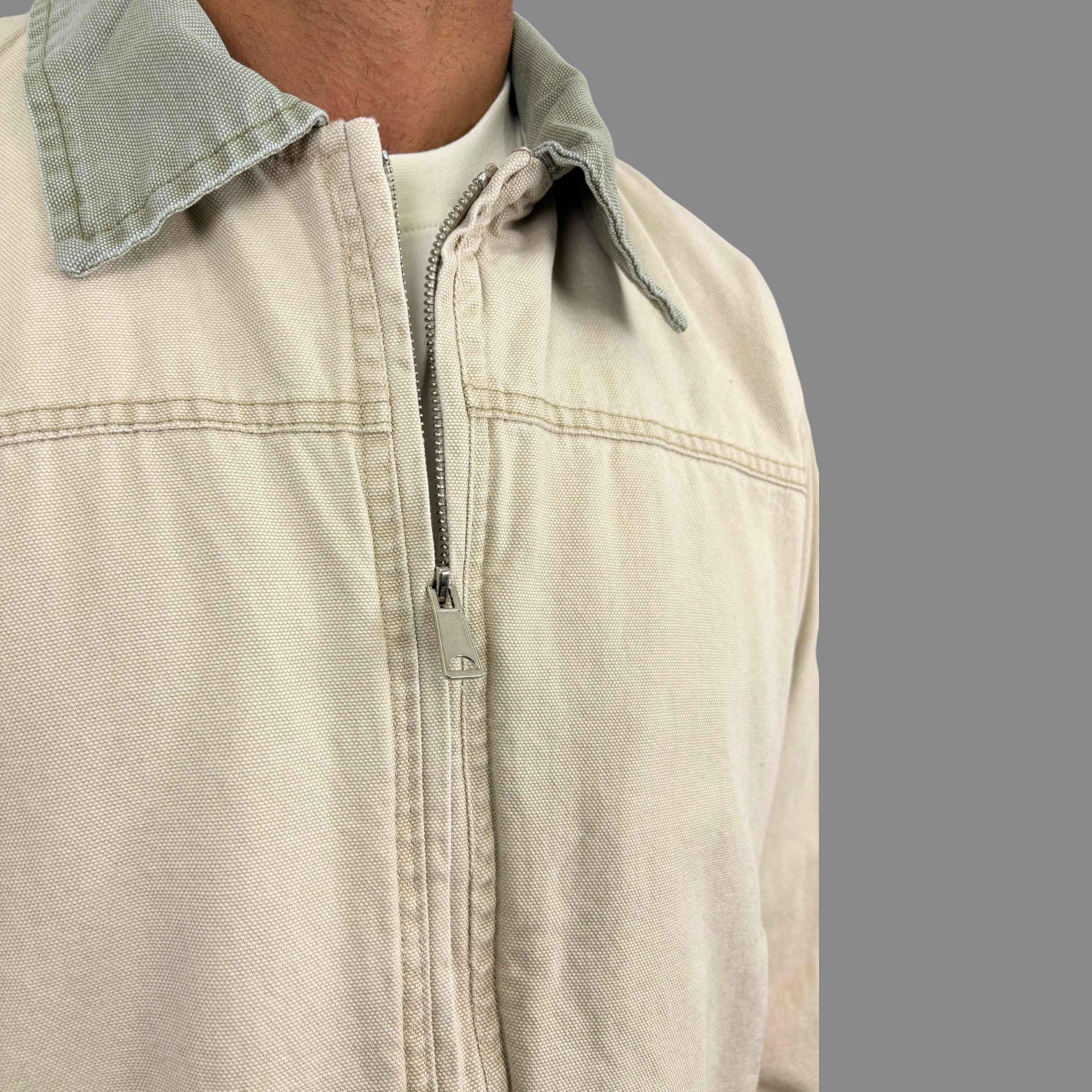 کاپشن کتان کرم