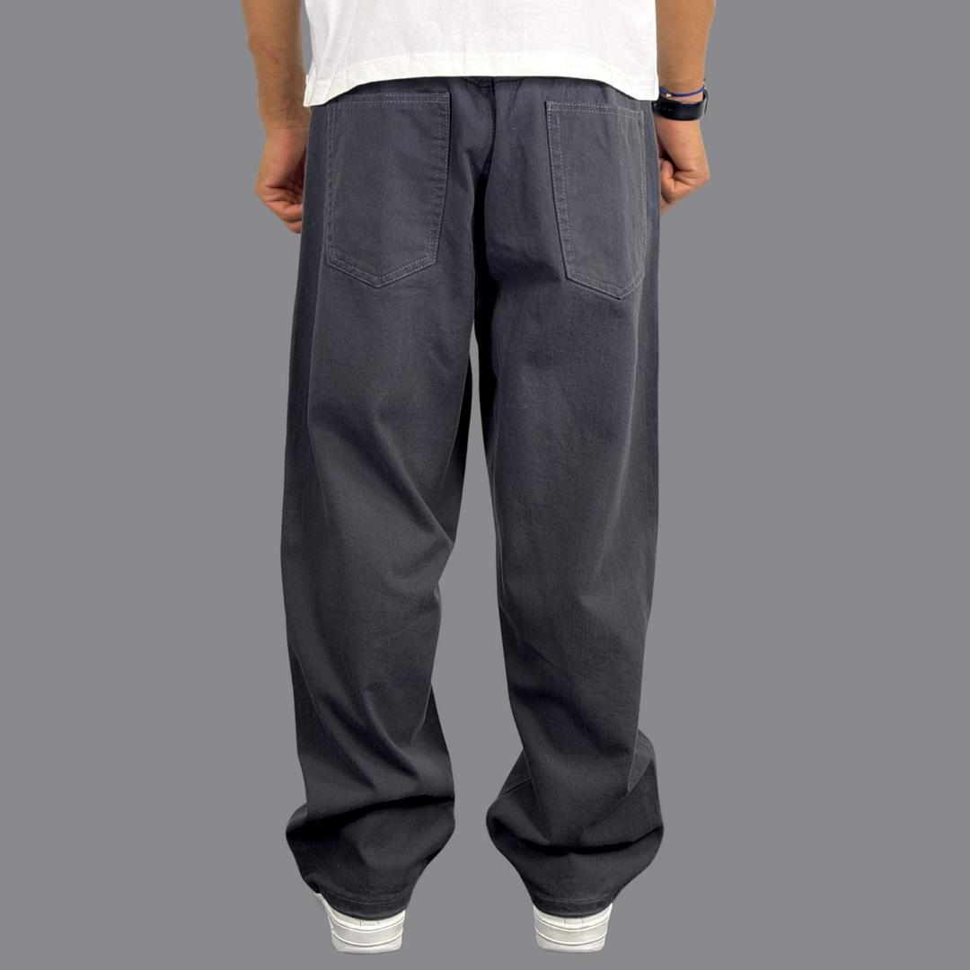 شلوار کتان مردانه بگ دودی