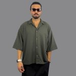 پیراهن آستین کوتاه مردانه مدل نگارین
