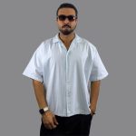 پیراهن راه راه آستین کوتاه مردانه