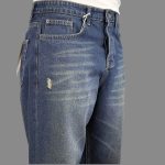 شلوار جین استریت آبی مردانه