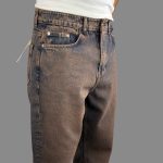 شلوار جین استریت آجری